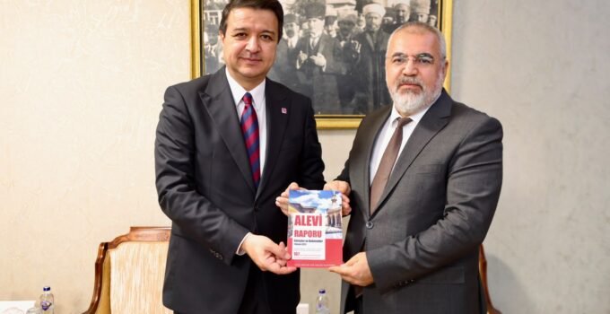 Alevi-Bektaşi Güç Birliği Platformu, Saadet Partisi’ni Ziyaret Etti