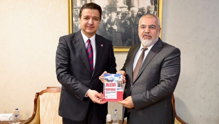 Alevi-Bektaşi Güç Birliği Platformu, Saadet Partisi’ni Ziyaret Etti