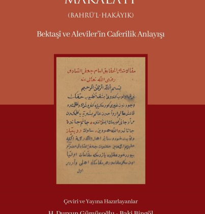 Bektaşi Halifebabası H. Dursun Gümüşoğlu’ndan Yeni Çalışma